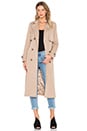 view 1 of 5 Brown Trench Coat in Praline