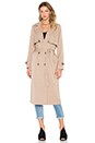 view 2 of 5 Brown Trench Coat in Praline