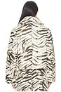 view 5 of 5 BLOUSON PRINTED LAMINATED COTTON CANVAS BARN in Egret