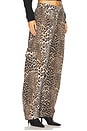 view 2 of 6 CALÇA DE LÃ GROSSA in Leopard