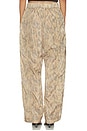 view 4 of 6 PANTALON PRINTED FLYWEIGHT NYLON RELAXED ELASTIC in Burro
