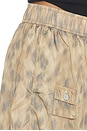 view 6 of 6 PANTALON PRINTED FLYWEIGHT NYLON RELAXED ELASTIC in Burro