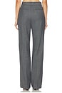 view 4 of 6 Wool Melange Suiting Straight Pant in Phantom