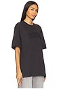view 2 of 5 Drop Shoulder T-Shirt in Phantom
