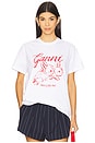 view 1 of 4 Bunnies Relaxed T-shirt in Bright White