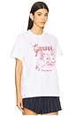view 2 of 4 Bunnies Relaxed T-shirt in Bright White