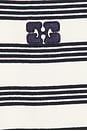 view 5 of 5 Striped Rib Tank Top in Sky Captain