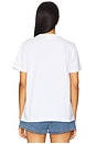 view 3 of 4 Peach Relaxed T-shirt in Bright White