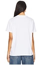 view 3 of 4 Cherry Relaxed T-shirt in Bright White