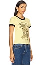 view 2 of 4 X Revolve Basic Jersey Baby Tiger Relaxed T- Shirt in Mellow Yellow