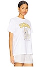 view 2 of 4 Basic Jersey Baby Bun Relaxed T- Shirt in Bright White