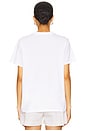 view 3 of 4 Basic Jersey Baby Bun Relaxed T- Shirt in Bright White