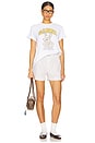 view 4 of 4 Basic Jersey Baby Bun Relaxed T- Shirt in Bright White