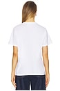 view 3 of 4 Basic Cotton Jersey Neon Puppy T-shirt in Bright White
