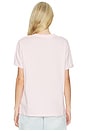 view 3 of 4 Basic Cotton Jersey T-shirt Cowboy Bear Print in Chalk Pink