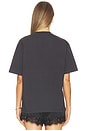 view 3 of 5 Heavy Cotton Jersey Relaxed Fit T-shirt in Phantom