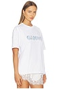 view 2 of 5 Heavy Cotton Jersey Relaxed Fit T-shirt in Bright White