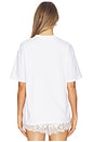 view 3 of 5 Heavy Cotton Jersey Relaxed Fit T-shirt in Bright White