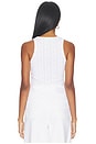 view 4 of 5 CAMISETA TIRANTES TANK in Bright White