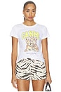 view 1 of 4 T-SHIRT TEE in Bright White