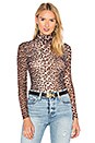 view 1 of 4 Tilden Mesh Top in Leopard