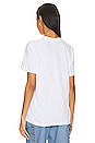 view 3 of 4 Relaxed O-Neck T-Shirt in Bright White