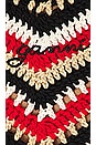 view 5 of 5 Crochet Vest in Racing Red