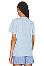 view 3 of 4 Thin Jersey Loveclub Relaxed T-Shirt in Powder Blue