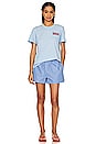 view 4 of 4 Thin Jersey Loveclub Relaxed T-Shirt in Powder Blue