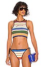 view 1 of 4 HAUT DE MAILLOT DE BAIN CROCHET in Beach Stripe Multi