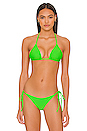 view 1 of 4 HAUT DE MAILLOT DE BAIN STRING in Lime Popsicle