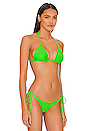 view 2 of 4 HAUT DE MAILLOT DE BAIN STRING in Lime Popsicle