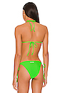 view 3 of 4 HAUT DE MAILLOT DE BAIN STRING in Lime Popsicle