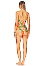view 3 of 3 MAILLOT DE BAIN 1 PIÈCE HIGH CUT in Vibrant Orange