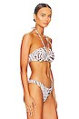 view 2 of 4 V-string Bikini Top in Egret