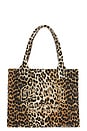 view 1 of 6 Large Easy Shopper Tote in Leopard
