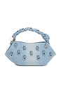 view 3 of 7 Washed Denim Charms Bou Mini Bag in Faded Denim