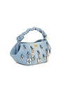 view 4 of 7 Washed Denim Charms Bou Mini Bag in Faded Denim
