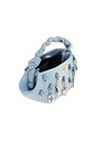 view 5 of 7 Washed Denim Charms Bou Mini Bag in Faded Denim