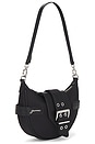 view 3 of 7 Bucky Small Crossbody Nylon Bag in Black