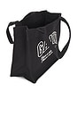 view 4 of 6 Large Easy Shopper Contrasted Logo Bag in Phantom