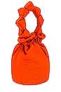 view 3 of 4 Knotted Bucket Bag in Flame