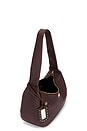 view 4 of 6 Grained Medium Hobo Bag in Chicory Coffee