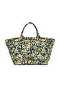 view 2 of 6 Reversible Shopper XXL Print Tote Bag in Jadeite