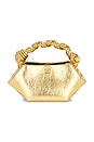 view 2 of 7 Bou Mini Crushed Bag in Gold