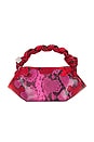 view 3 of 5 Bou Mini Snake Bag in Raspberry Rose