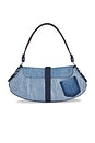 view 2 of 6 BOLSO HOMBRO B-KAT in Mid Blue Vintage