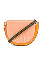 view 1 of 6 Banner Saddle Bag in Bright Marigold