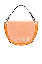 view 5 of 6 Banner Saddle Bag in Bright Marigold