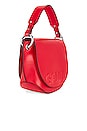 view 3 of 5 Saddle Bag in Barbados Cherry
